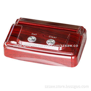 2-button desktop wireless calling buttons for restaurant waiter
